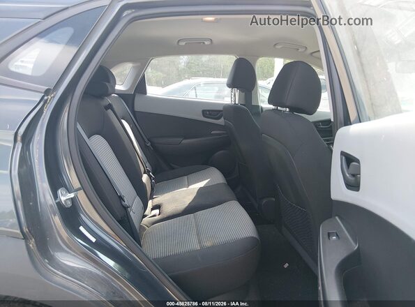 KM8K1CAA8JU115594 2018 HYUNDAI KONA Gray Вид наклейки з VIN-кодом