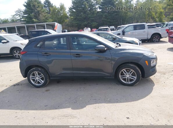 KM8K1CAA8JU115594 2018 HYUNDAI KONA Gray Вид задньої частини салону