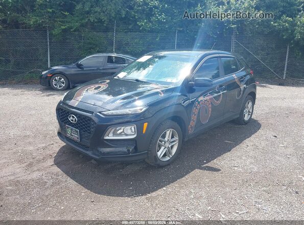 KM8K1CAA8KU283298 2019 HYUNDAI KONA Black Vista tres cuartos delantera izquierda