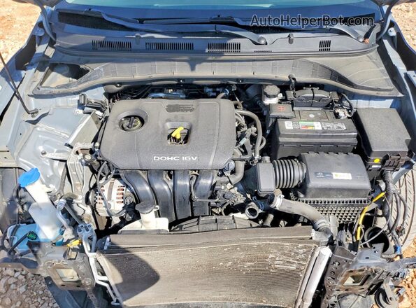 KM8K1CAA8LU415736 2020 HYUNDAI KONA Silver Вид задньої частини салону