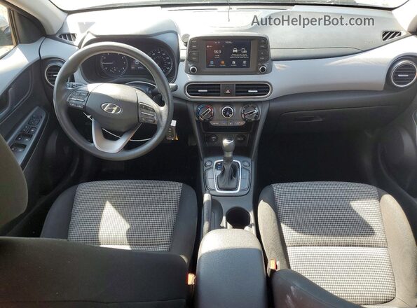 KM8K1CAA8LU415736 2020 HYUNDAI KONA Silver Вид панелі приладів