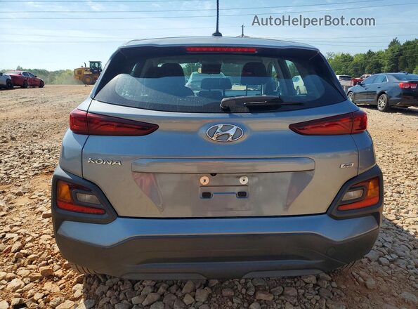 KM8K1CAA8LU415736 2020 HYUNDAI KONA Silver Вид ззаду