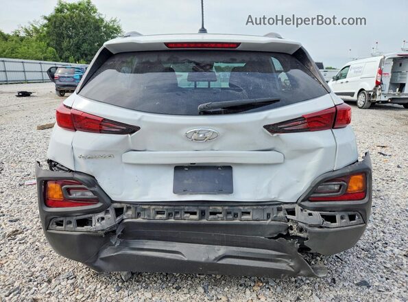 KM8K22AA1LU569079 2020 HYUNDAI KONA White უკანა ხედი