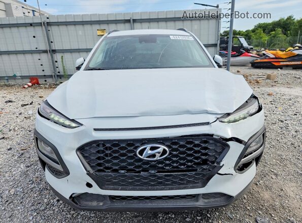 KM8K22AA1LU569079 2020 HYUNDAI KONA White წინა ხედი