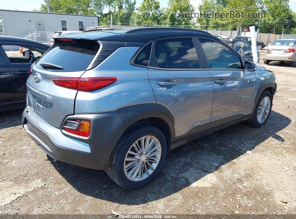 KM8K22AA2LU573397 2020 HYUNDAI KONA Серебряный Задняя правая четверть