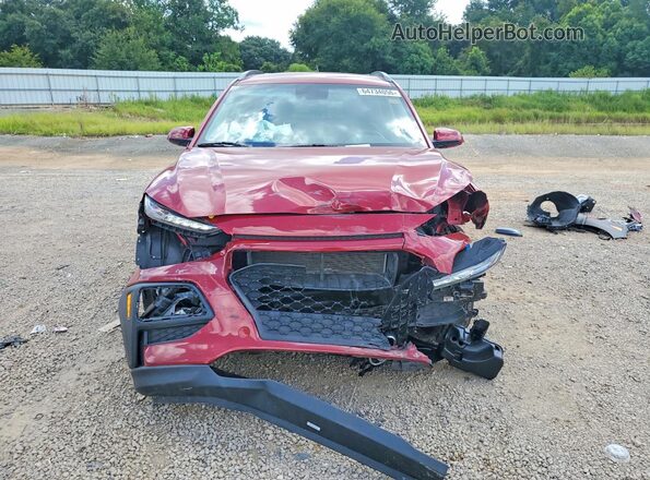 KM8K22AA2MU706435 2021 HYUNDAI KONA Red Vista frontal