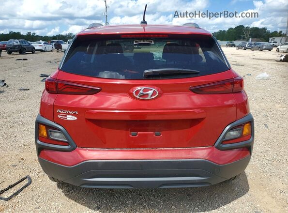 KM8K22AA2MU706435 2021 HYUNDAI KONA Red Vista trasera