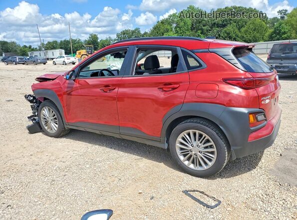 KM8K22AA2MU706435 2021 HYUNDAI KONA Red Trasero izquierdo