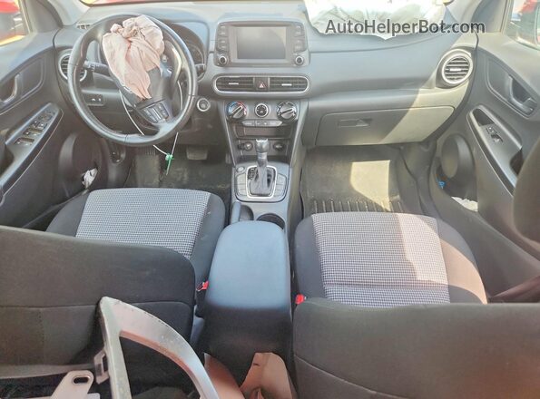 KM8K22AA2MU706435 2021 HYUNDAI KONA Red Vista del salpicadero