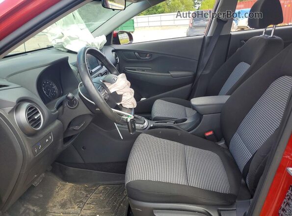 KM8K22AA2MU706435 2021 HYUNDAI KONA Red Vista interior delantera