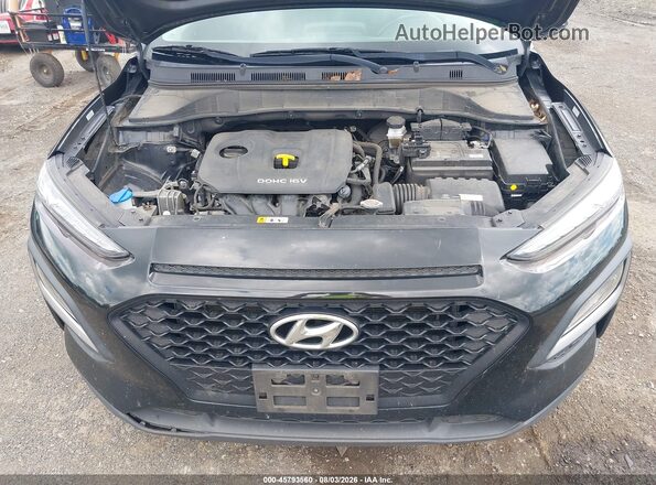 KM8K22AA3LU448778 2020 HYUNDAI KONA Black Դիմացի տեսք