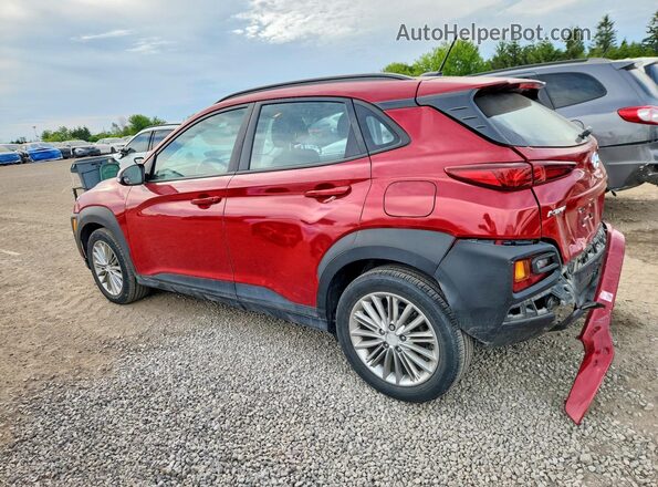 KM8K22AA4KU343066 2019 HYUNDAI KONA Red Задня ліва чверть
