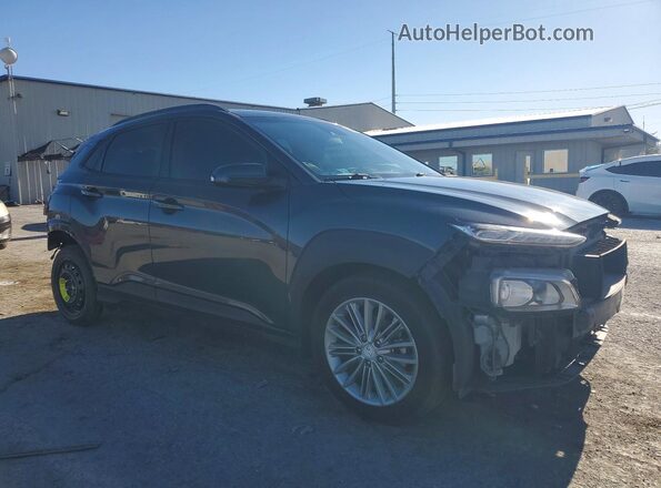 KM8K22AA4LU411948 2020 HYUNDAI KONA Серый Передняя правая четверть