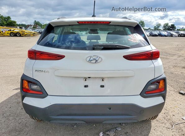 KM8K22AA4LU542684 2020 HYUNDAI KONA White უკანა ხედი
