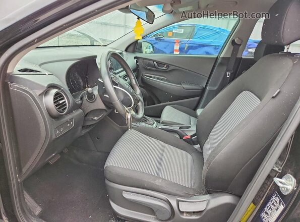 KM8K22AA4MU613058 2021 HYUNDAI KONA Black Սալոնի դիմացի տեսք