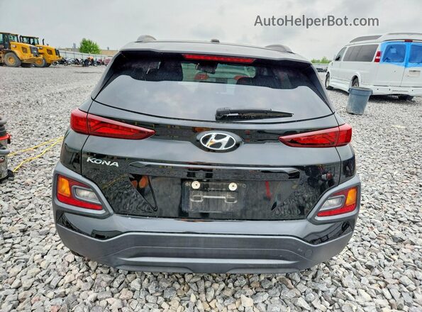 KM8K22AA4MU613058 2021 HYUNDAI KONA Black Հետևի տեսք