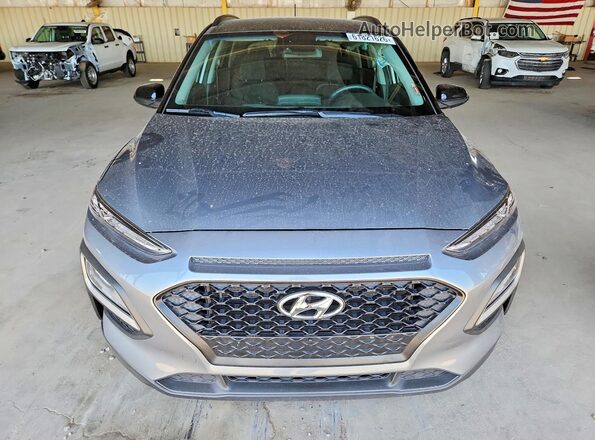KM8K22AA4MU693221 2021 HYUNDAI KONA Gray Front view