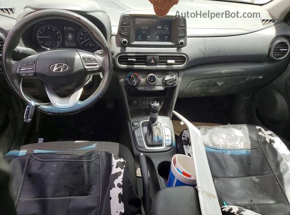 KM8K22AA5MU711757 2021 HYUNDAI KONA White Dashboard view