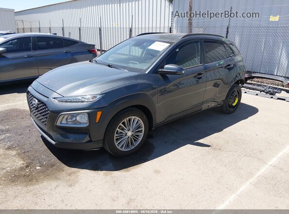 KM8K22AA6LU409800 2020 HYUNDAI KONA Серый Передняя левая четверть