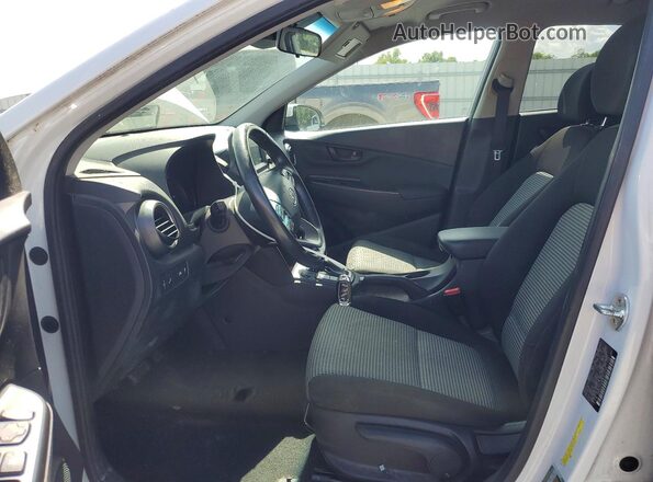 KM8K22AA6MU613725 2021 HYUNDAI KONA White Սալոնի դիմացի տեսք