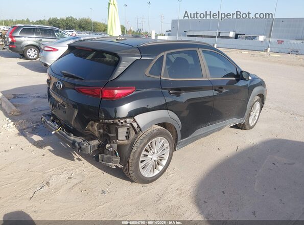 KM8K22AA7JU103542 2018 HYUNDAI KONA Black Tył prawy
