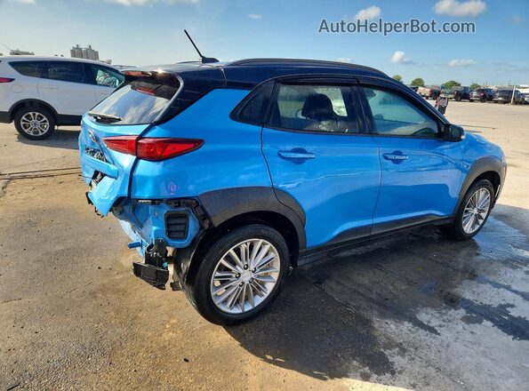 KM8K22AA8KU202002 2019 HYUNDAI KONA Blue Հետևի աջ