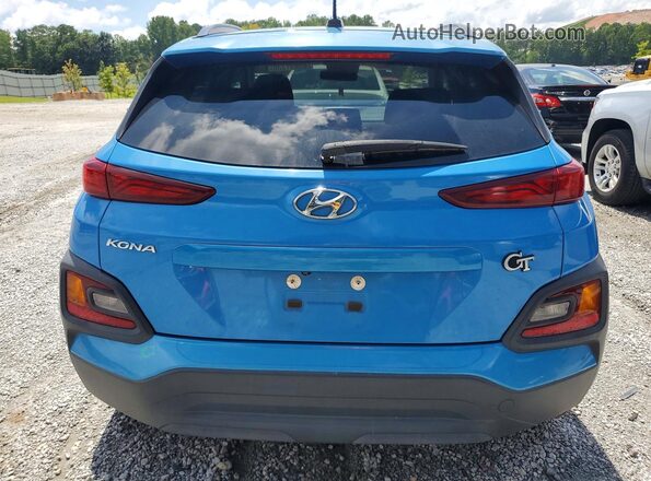 KM8K22AA8LU568754 2020 HYUNDAI KONA Blue Rear view