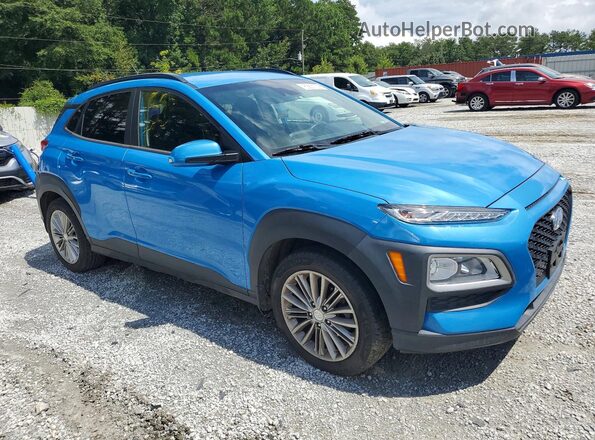 KM8K22AA8LU568754 2020 HYUNDAI KONA Blue Front right