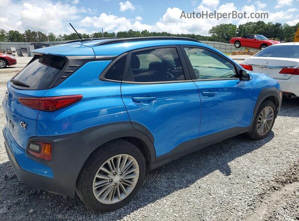 KM8K22AA8LU568754 2020 HYUNDAI KONA Blue Rear right