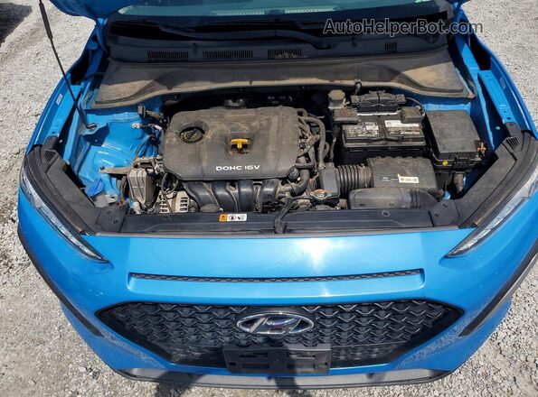 KM8K22AA8LU568754 2020 HYUNDAI KONA Blue Rear interior view
