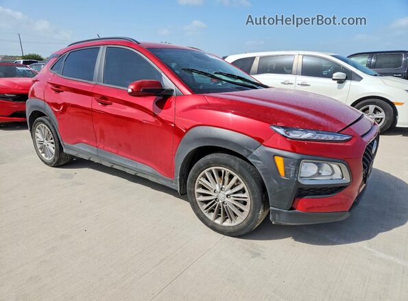 KM8K22AA8MU670315 2021 HYUNDAI KONA Red Front right