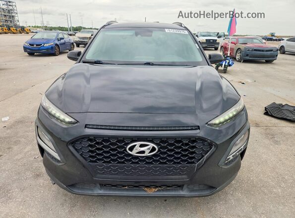 KM8K22AA9MU614738 2021 HYUNDAI KONA Черный Вид спереди