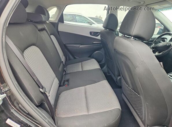 KM8K22AA9MU614738 2021 HYUNDAI KONA Черный Вид задней части салона