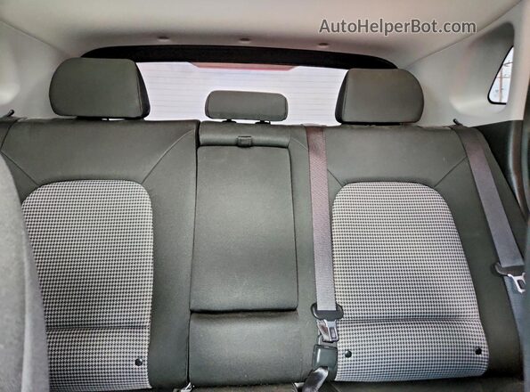 KM8K22AA9MU710773 2021 HYUNDAI KONA Gray Հետևի նստատեղերի տեսք