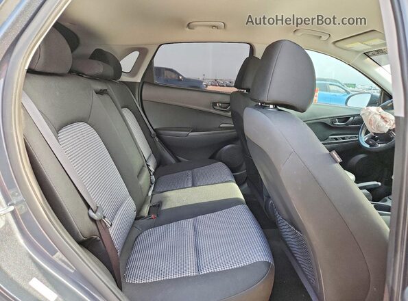 KM8K22AA9MU710773 2021 HYUNDAI KONA Gray Սալոնի հետևի տեսք