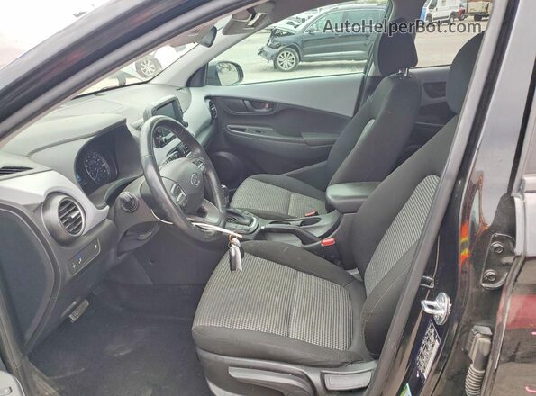 KM8K22AAXJU150208 2018 HYUNDAI KONA Black Vista interior delantera