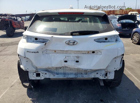 KM8K22AB3NU803623 2022 HYUNDAI KONA White Rear view