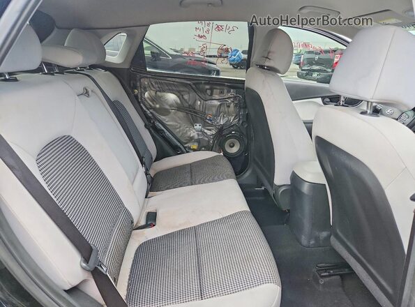 KM8K22AB5NU843010 2022 HYUNDAI KONA Black Հետևի նստատեղերի տեսք
