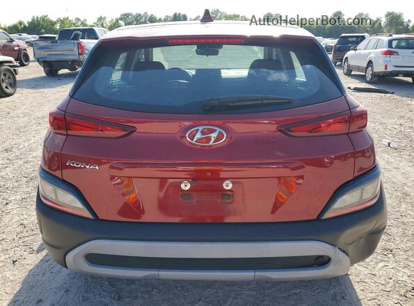 KM8K22AB5PU036845 2023 HYUNDAI KONA Red Vista trasera