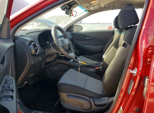 KM8K22AB5PU036845 2023 HYUNDAI KONA Red Vista interior delantera