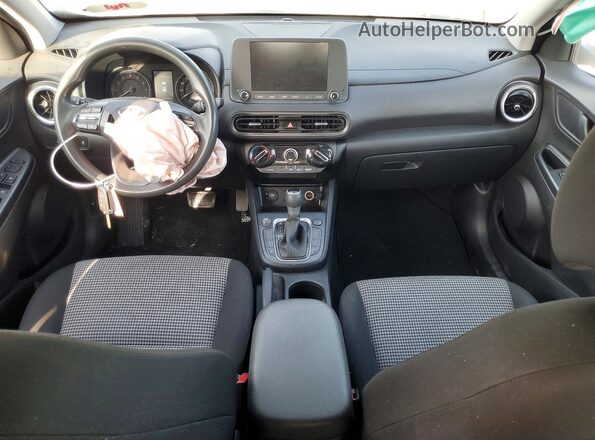 KM8K22AB7PU039715 2023 HYUNDAI KONA Gray Առջևի վահանակի տեսք