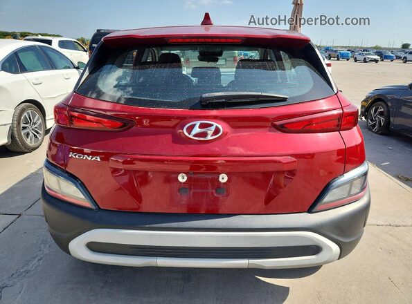 KM8K22AB8PU025788 2023 HYUNDAI KONA Burgundy Rear view