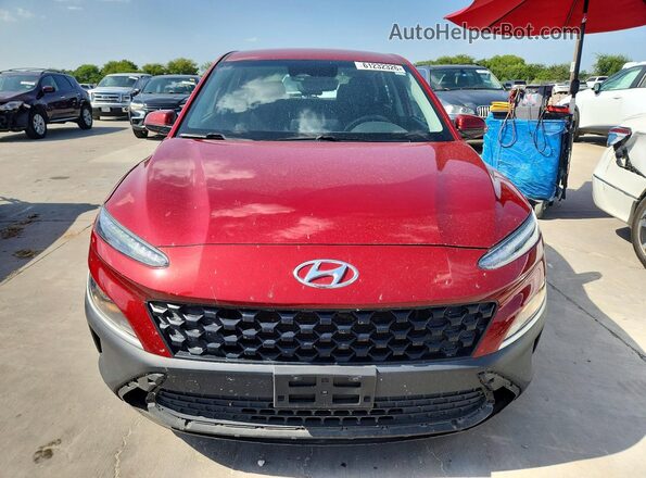 KM8K22AB8PU025788 2023 HYUNDAI KONA Burgundy Front view