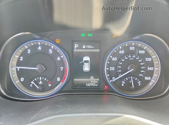 KM8K22AB8PU025788 2023 HYUNDAI KONA Burgundy Instrument cluster view