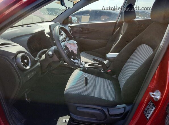 KM8K22AB8PU025788 2023 HYUNDAI KONA Burgundy Front interior view