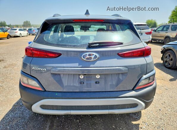 KM8K22AB9NU823083 2022 HYUNDAI KONA Gray Вид ззаду