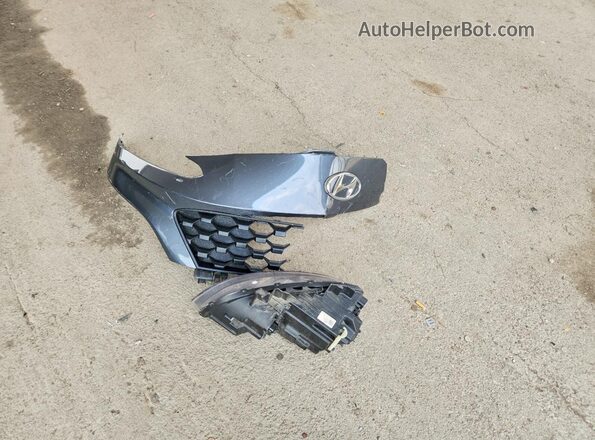KM8K22ABXNU764240 2022 HYUNDAI KONA Серый Вид подкапотного пространства