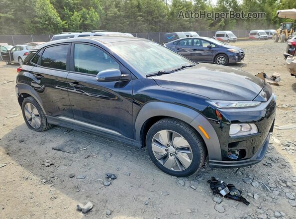 KM8K23AG0MU116535 2021 HYUNDAI KONA Black Przód prawy