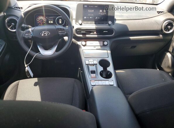 KM8K23AG0PU166288 2023 HYUNDAI KONA Черный Вид панели приборов