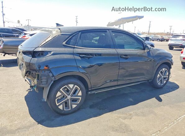 KM8K23AG0PU166288 2023 HYUNDAI KONA Черный Задняя правая четверть